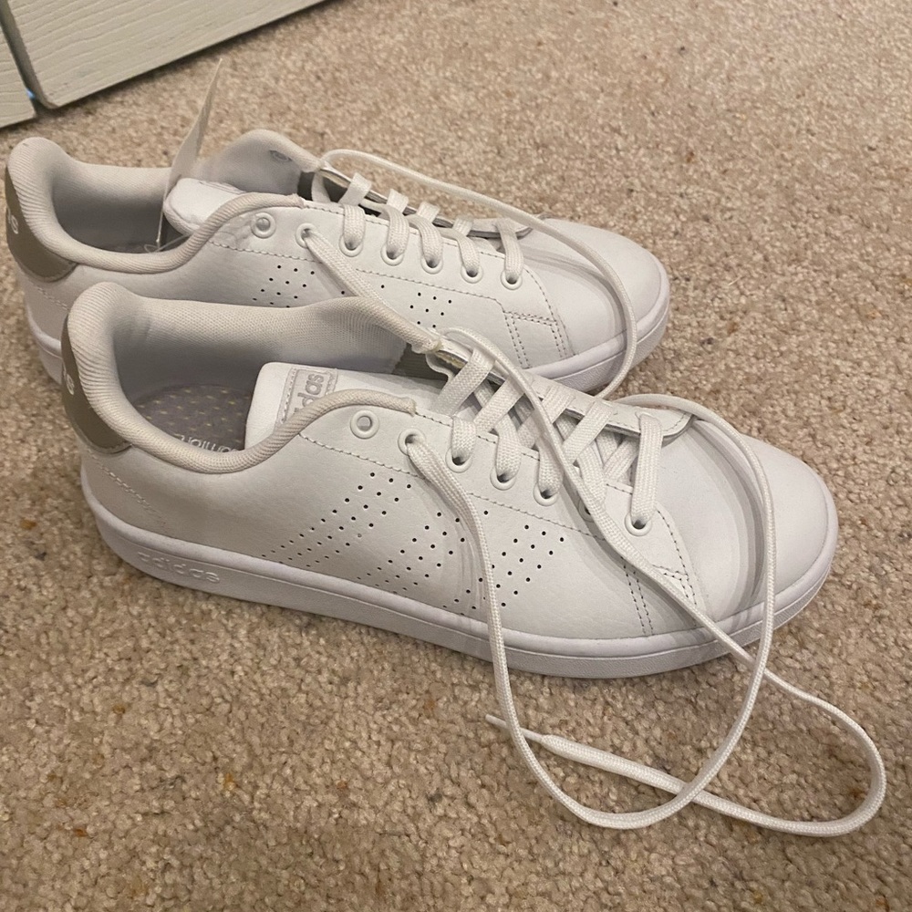 New Adidas leather shoes. 8.5